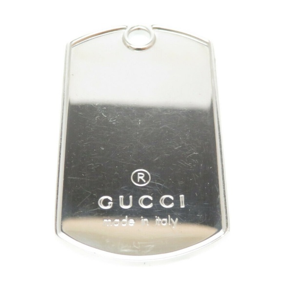 Gucci Jewelry - Authentic GUCCI Dog Tag Pendant